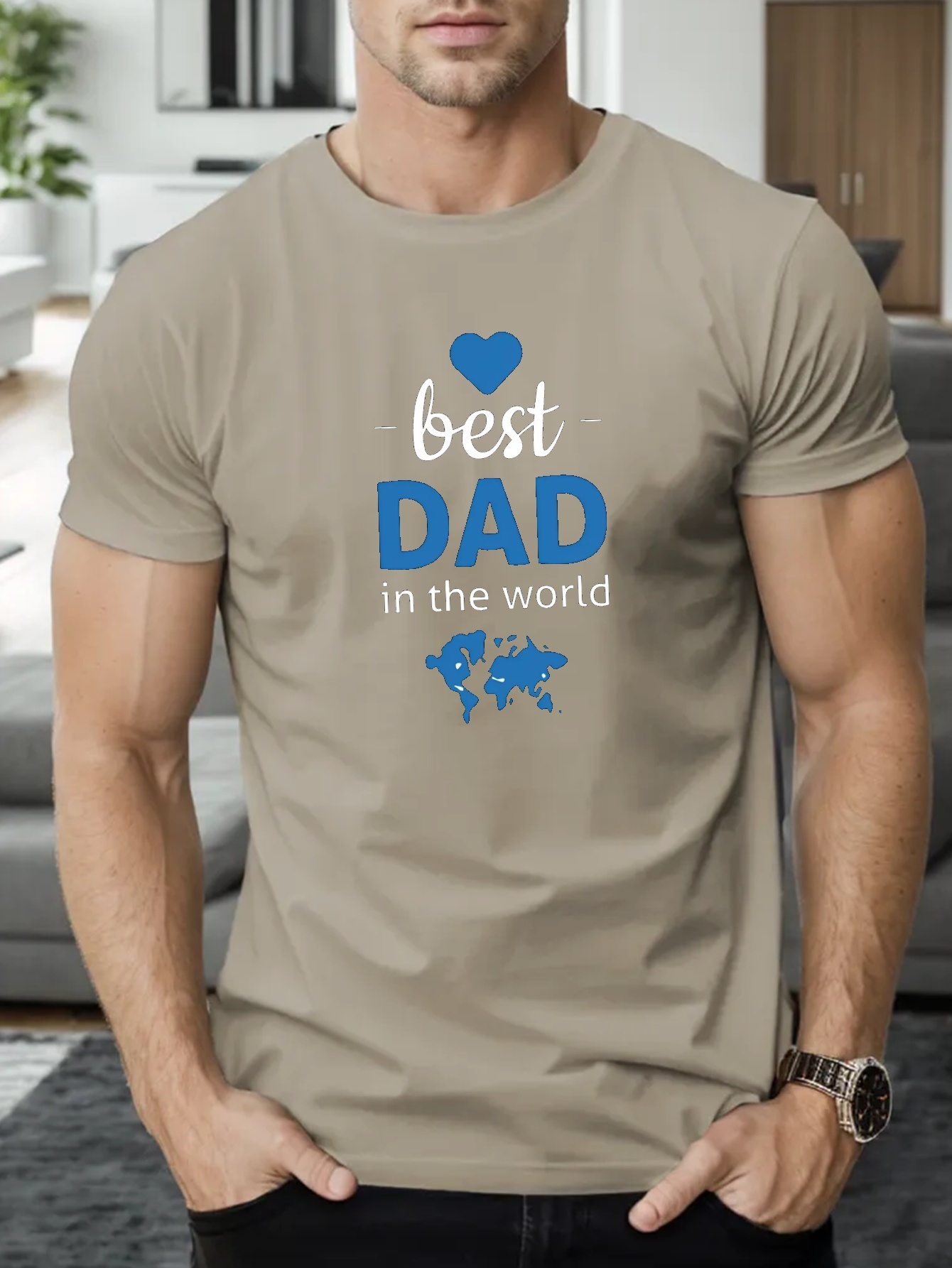 Camiseta mejor best sale papa del mundo