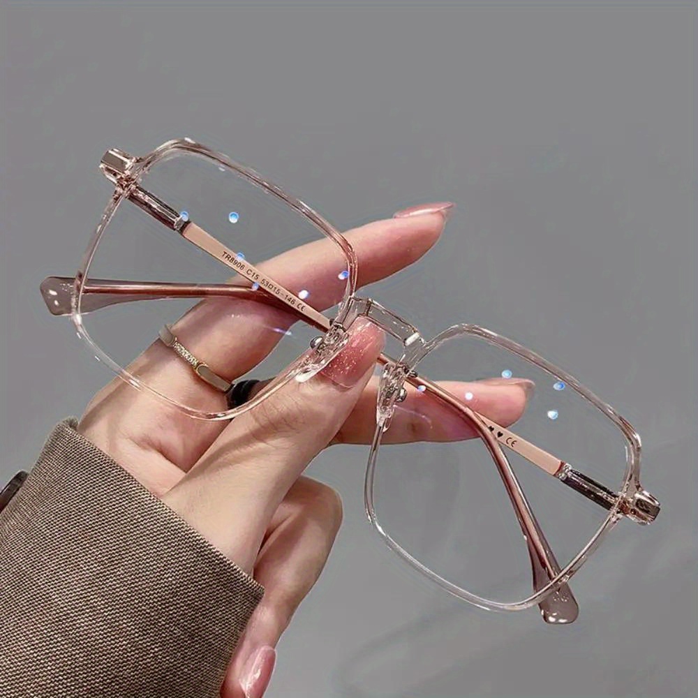 Trend Ultra Light Unisex Myopic Glasses Oversized Square Frame