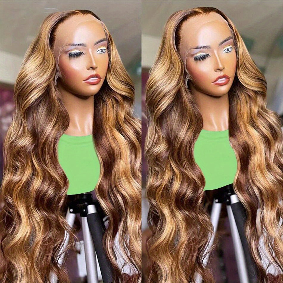 Dark Green Body Wave 13x6 Lace Front Human Hair Wigs Transparent For Black  Women