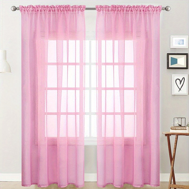 ZZDH Tende Esterno Tenda da Finestra in Tulle Bianca Tenda Sheer Tende per  Soggiorno Traslucido Modern Minimalist Drappes Drappes Camera da Letto Home