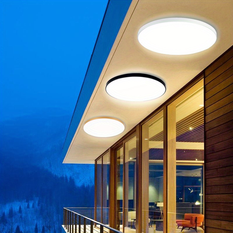 Luminaire Plafonnier LED de Salon Chambre Dimmable Lustre Moderne