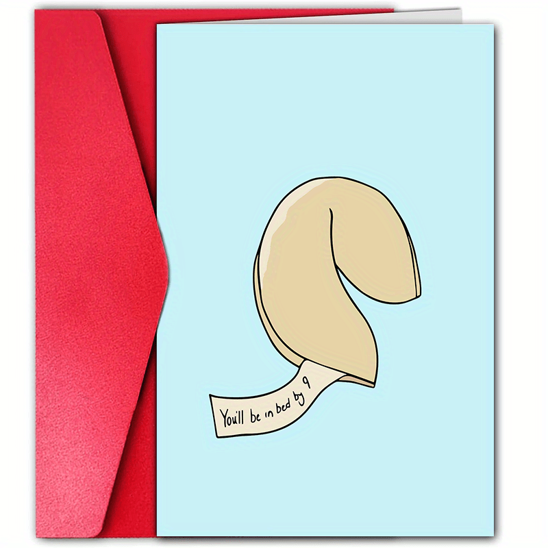 

1pc Funny Birthday Card With Creative Graphics. Perfect Gift For Family, Friends, Colleagues, Besties, Brothers.
