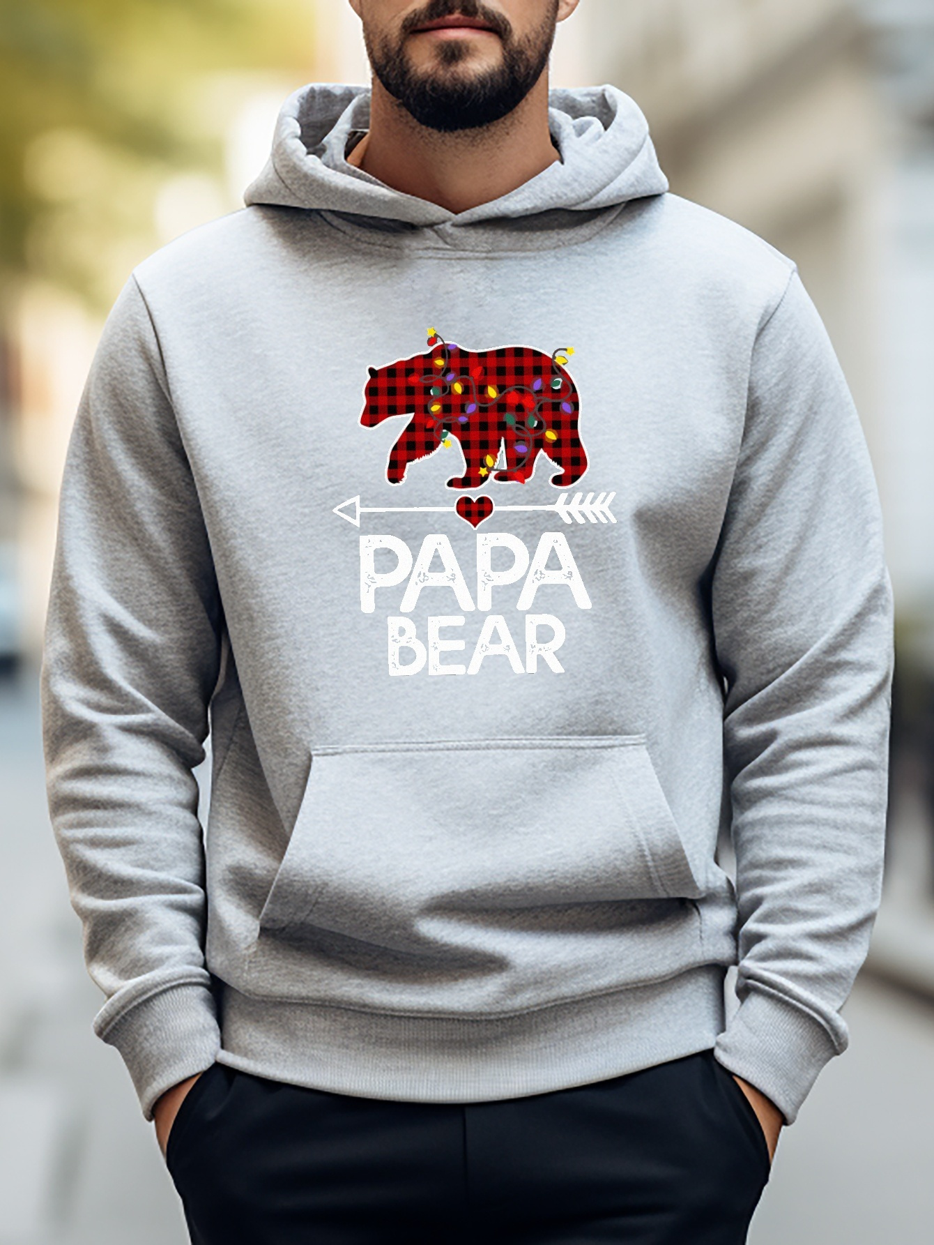 Hoodies Hombres Sudadera Capucha Estampado Oso Dibujos - Temu Chile