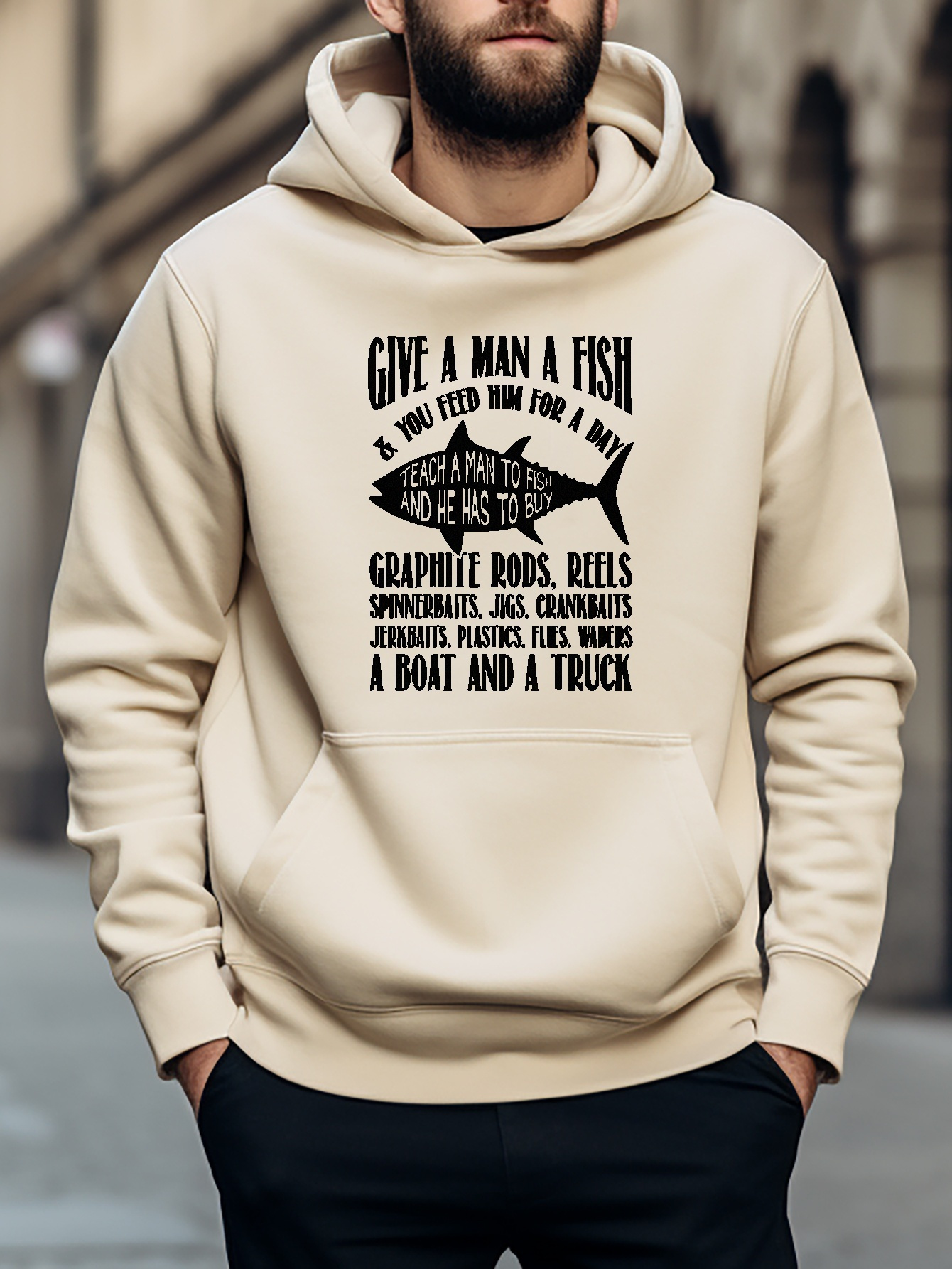 Fishing Sweatshirt - Temu