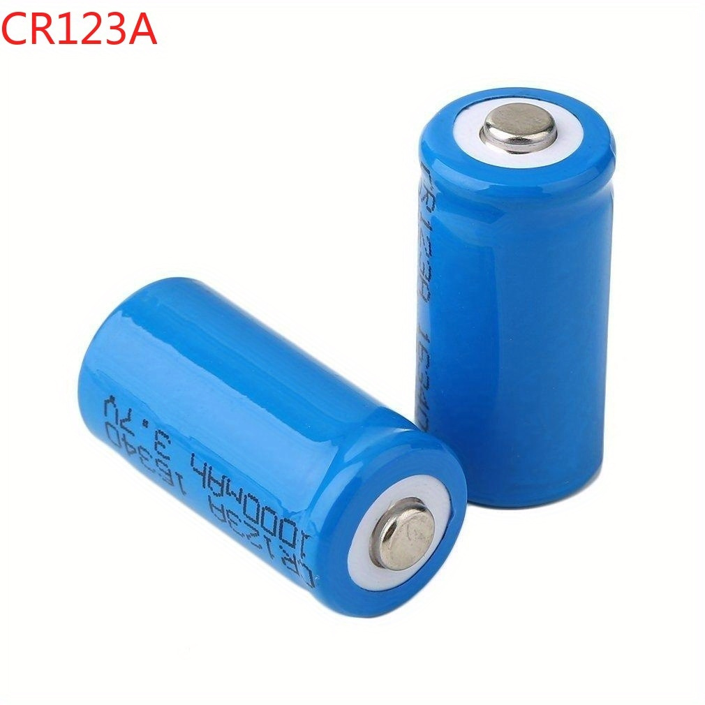 Cr123a Battery 3.7v Lithium Battery 3.7v Battery 700mah - Temu
