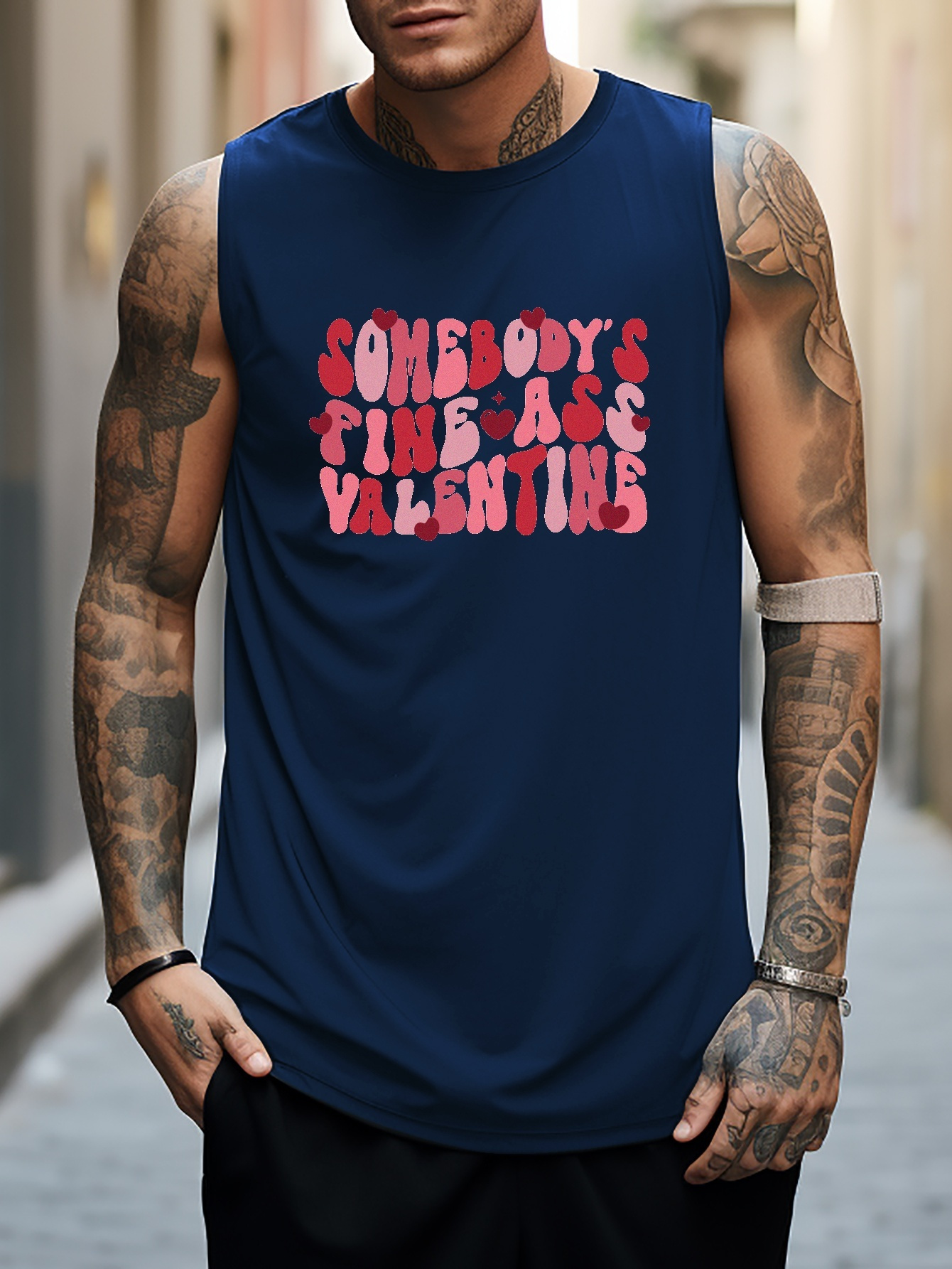 valentine workout tank