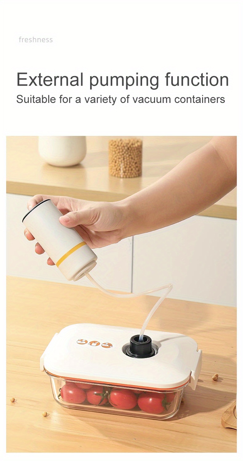 Mini Handheld Vacuum Sealer Electric Vacuum Pump Degasser Temu