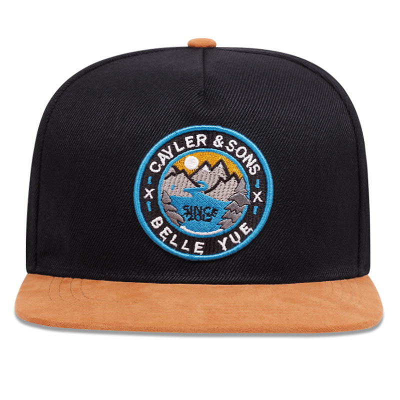 Unisex Flat Bill Baseball Cap for Outdoor Fishing