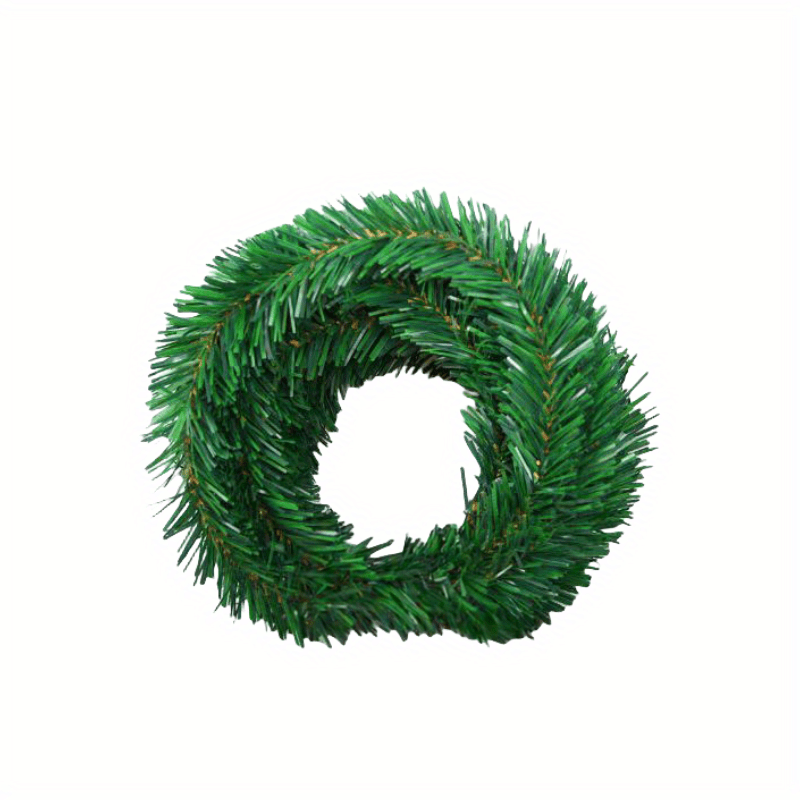 1pc 18ft christmas garland strands artificial pine garland soft greenery garland for holiday wedding party decoration outdoor indoor use christmas decor supplies