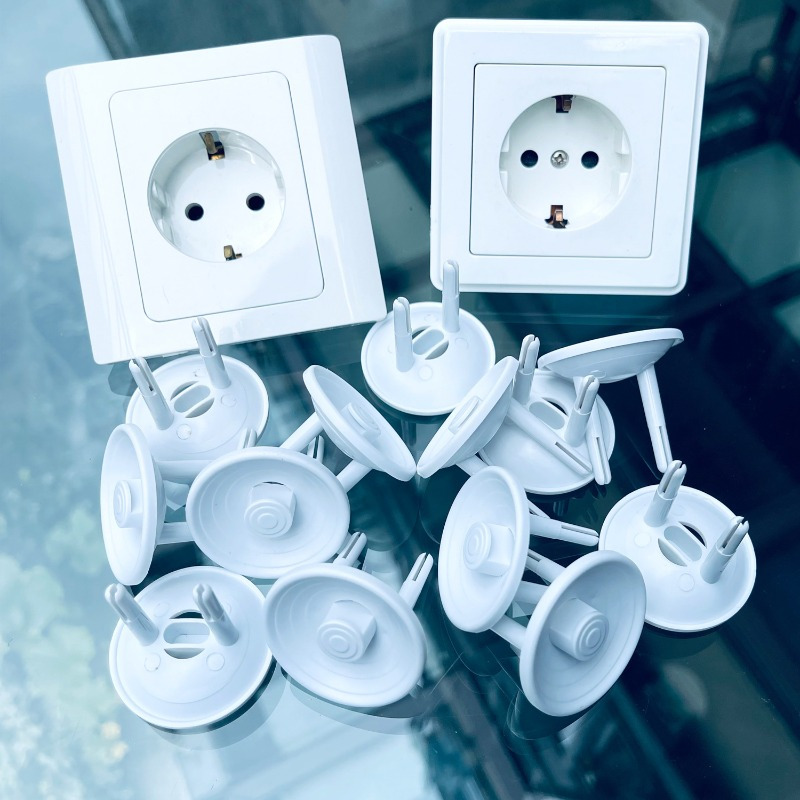 5 pièces - Couvercle de prise électrique pour bébé et enfant, Protection  contre les chocs électriques, Couver
