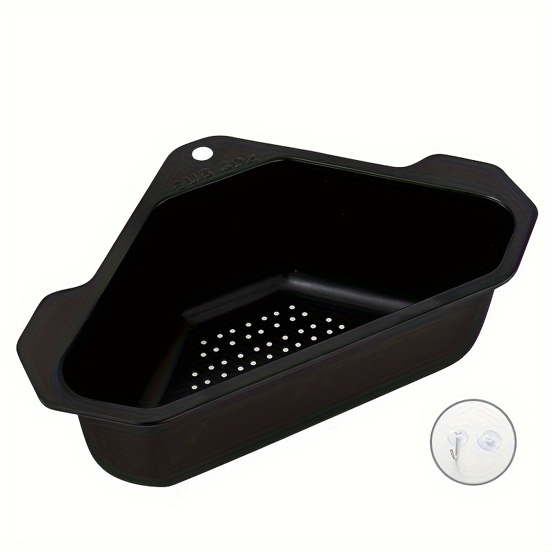 Stainless Steel Sink Drain Basket For Kitchen Sink Triangular Sink Wash Basin Vegetable Filter Rack