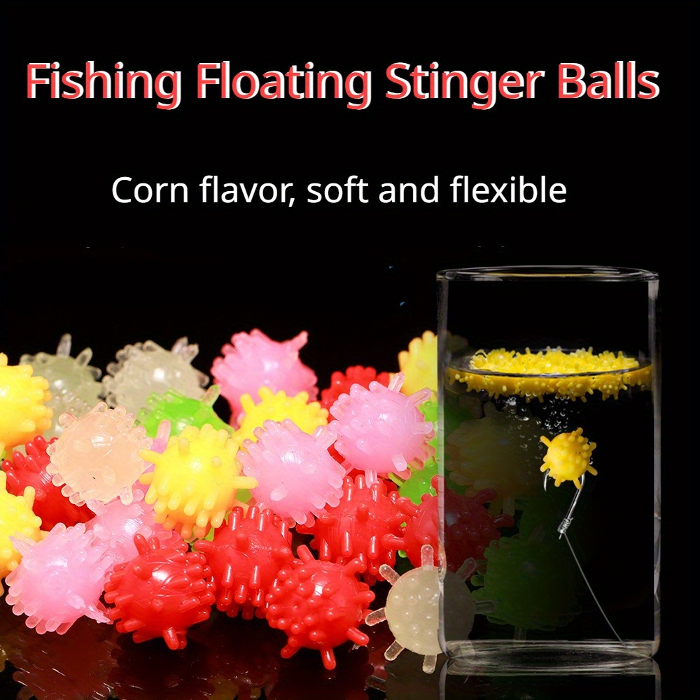 Wild Fishing Floating Pellets Corn Flavor Water Beads Balls - Temu