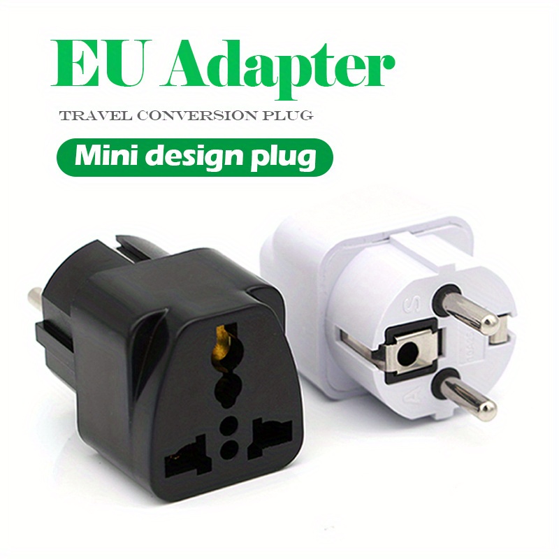 EU Plug Adapter European Travel Converter Conversion