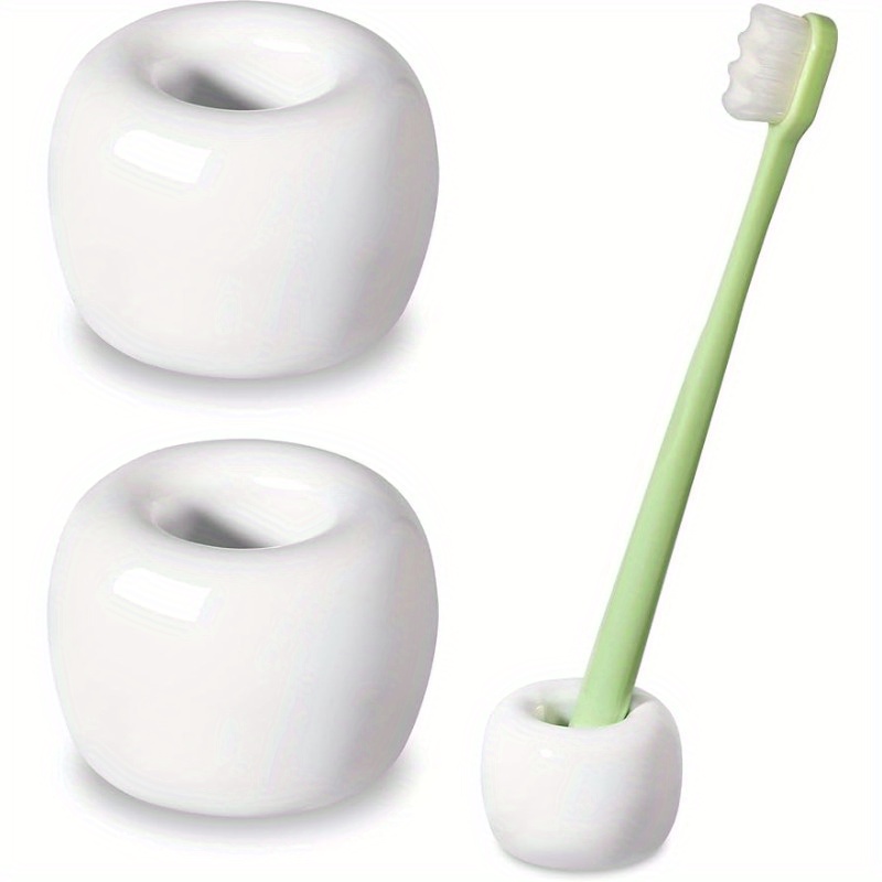 Vaso de baño, soporte de cerámica para cepillo de dientes para enjuague  bucal, pasta de dientes, bolígrafo, cepillo de maquillaje, organizador de