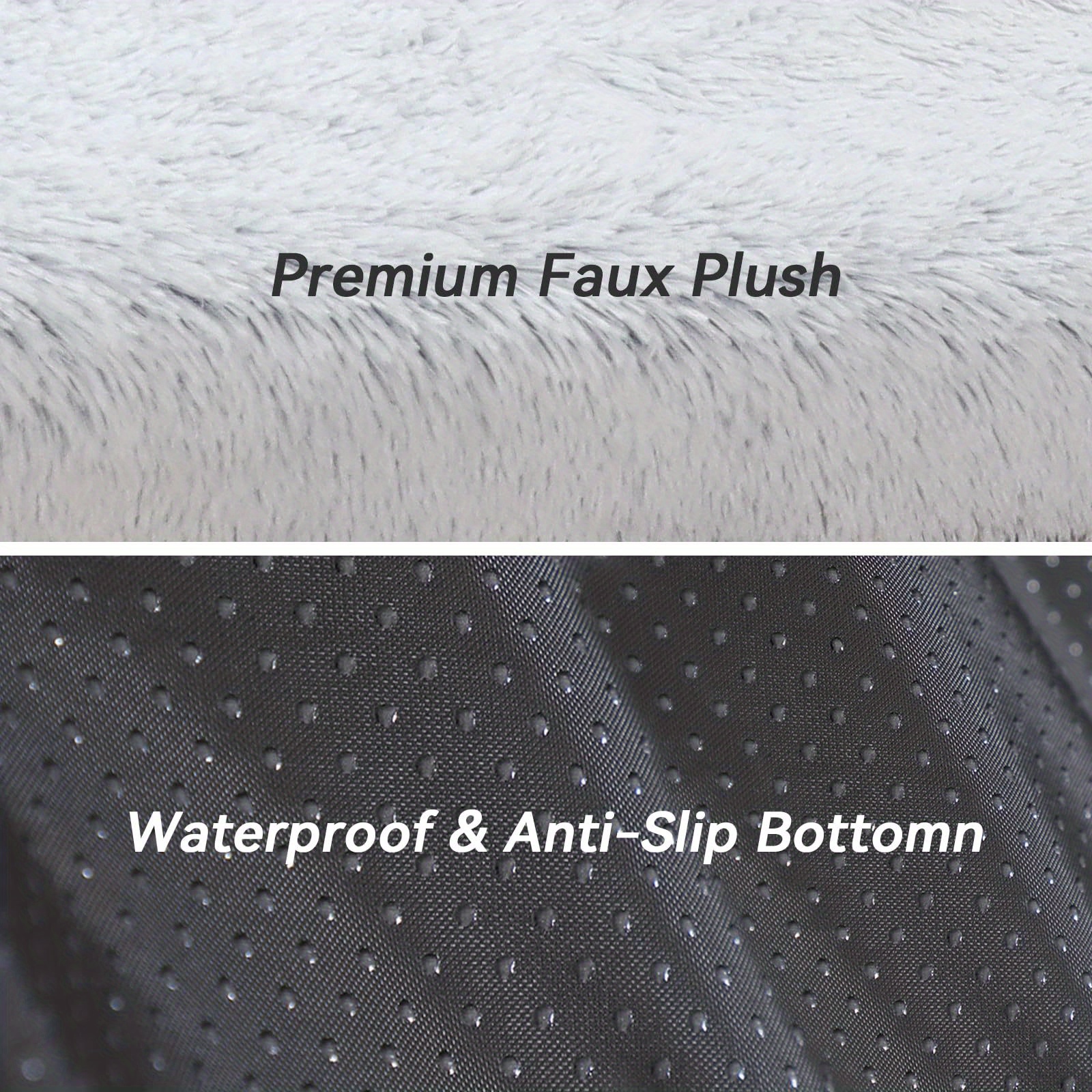 YAEM Human Dog Bed, 71x45x10 Dog Beds for Large Dogs, Foldable Faux Fur  Washable Dog Bed