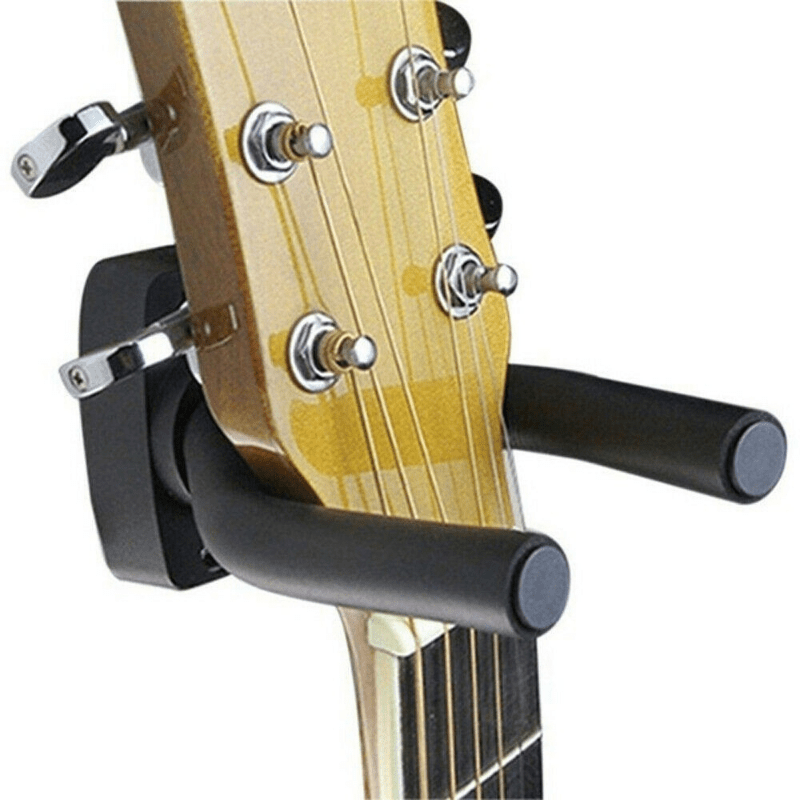 6pcs Guitar Hanger Wall Mount Display Bracket Hook Holder Clips