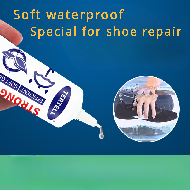 1pc 50ml Strong Shoe Glue Adhesive Worn Shoes Repairing Glue Sneakers Boot  Sole Bond Adhesive Shoemaker Fix Mending Liquid Tool for DIY Shoes Repair