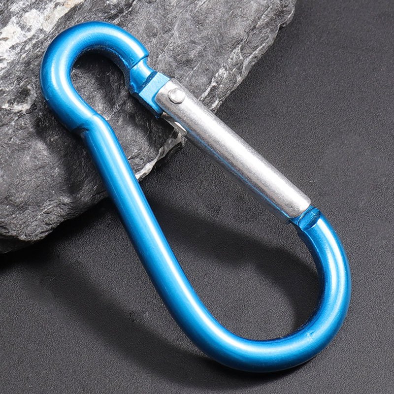 1pc Gourd Shaped Mini Buckle Keychain Alloy Snap Hook Clip Buckle