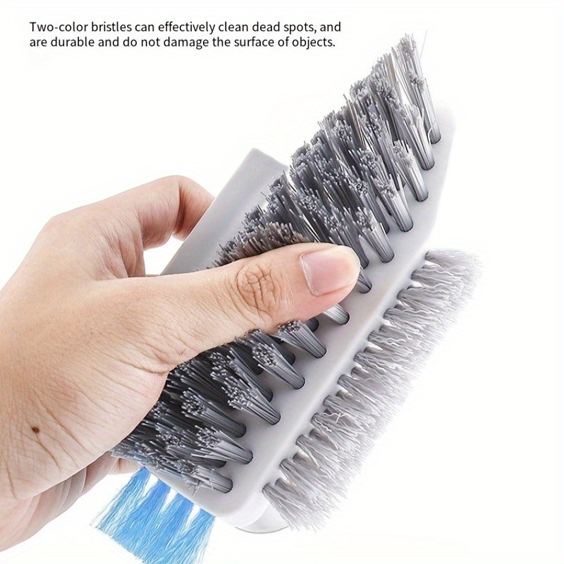 1pc Bendable Gap Cleaning Brush, U-shaped Kitchen Brush, Bathroom Faucet  Wall Corner Multi-functional Soft Bristle Gap Brush. Suitable For Kitchen, Bathroom  Gap Cleaning
