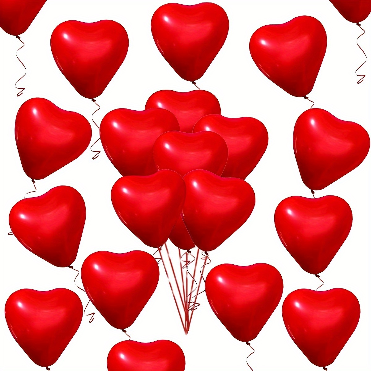 10 GLOBOS CORAZÓN (MODELOS SURTIDOS) $3 C/U – Amores Oficial