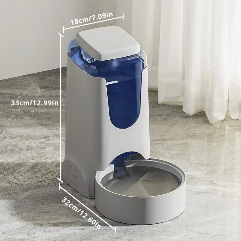 Large Capacity Dog Automatic Water Dispenser/food Feeder, Anti