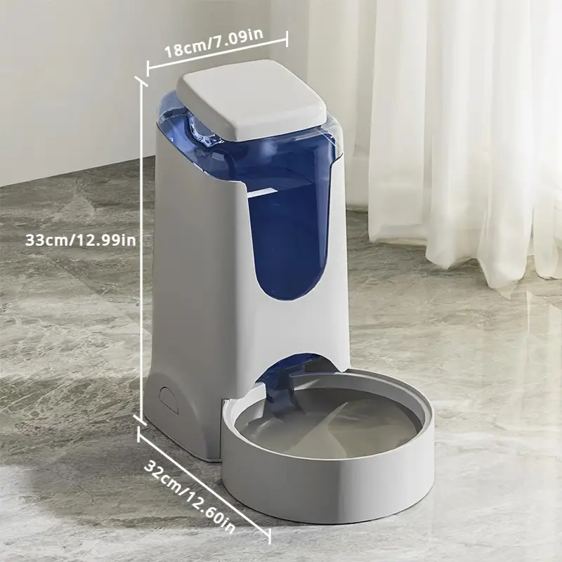 Large Capacity Dog Automatic Water Dispenser/food Feeder - Temu