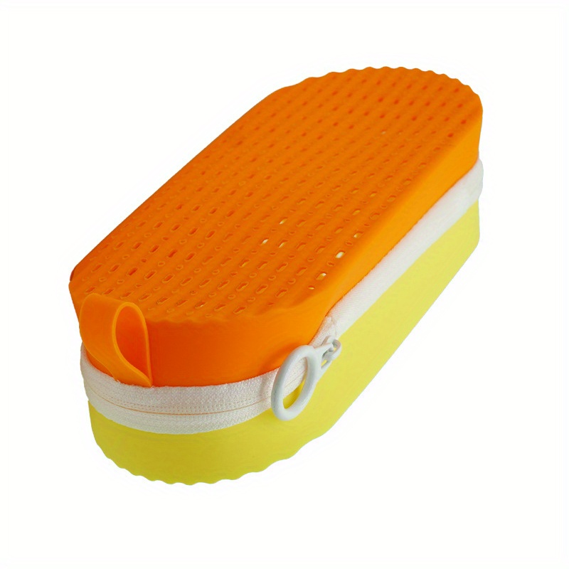 Silicone Swimming Glasses Storage Case Double sided - Temu