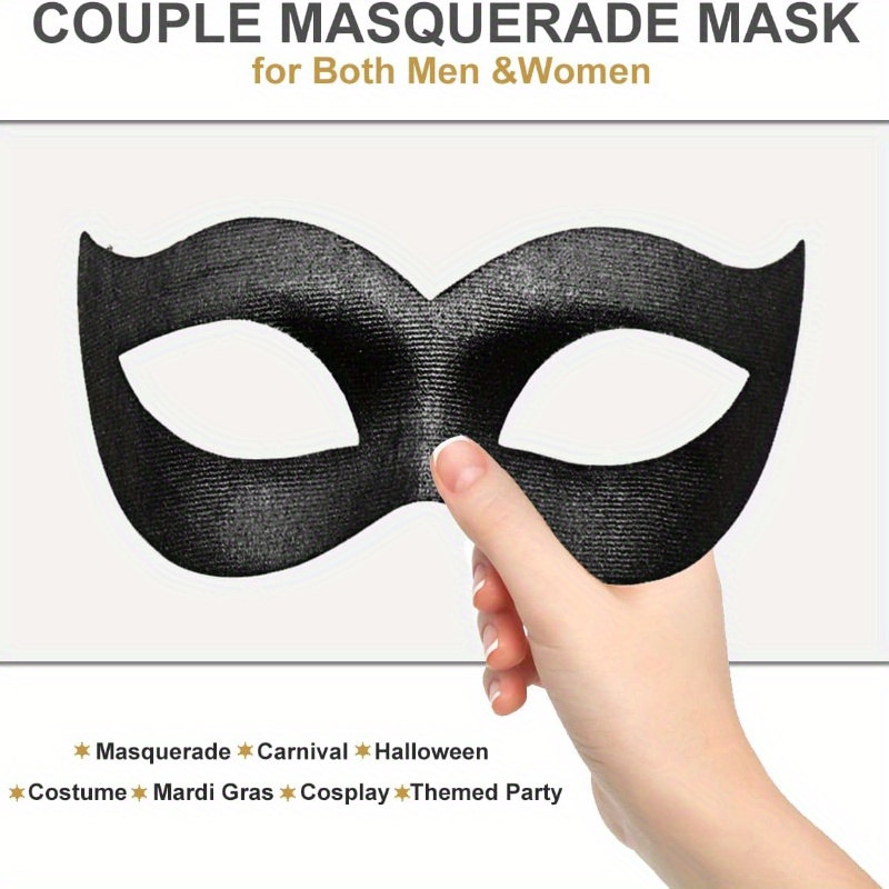 Couples Masquerade Mask Mardi Gras Halloween Party Mask Greek & Roman  Venetian Women and Men Party Mask