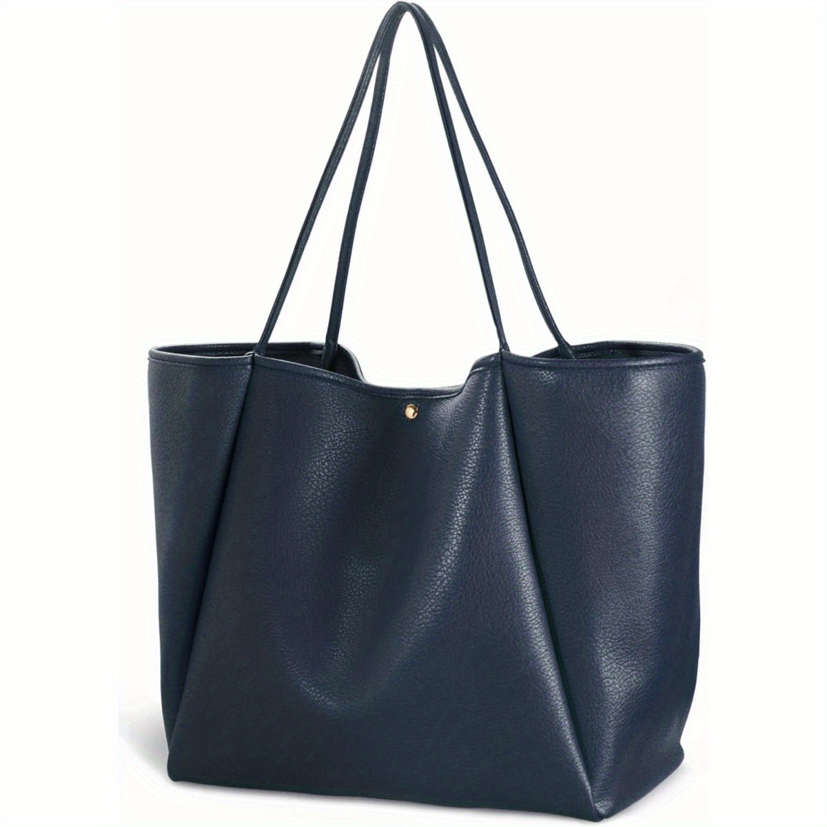 Navy shopper outlet tote bag