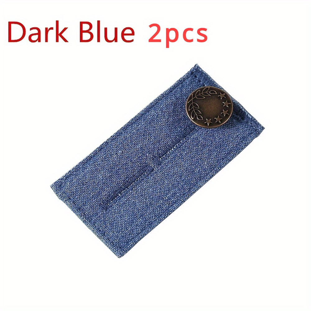 1/2/3/5PCS Elastic Waist Extender Adjustable Pants Jeans Trousers Waist  Expander Waistband Extender Button Elastic Adjustment Waist Buttons