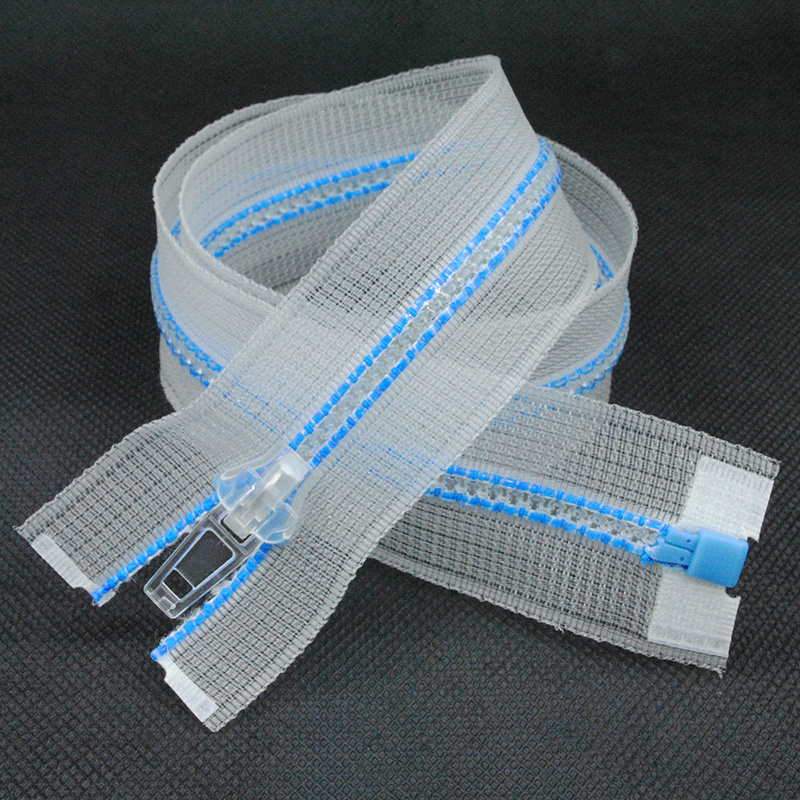 

1pc 20/80cm 5# Resin Zippers Transparent Open Close End Plastic Puller Zipper For Sewing Jacket Clothes Bags Accessories