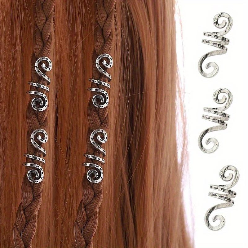 Dreadlocks Jewelry Viking Hair Beads Hair Rings Adjustable - Temu