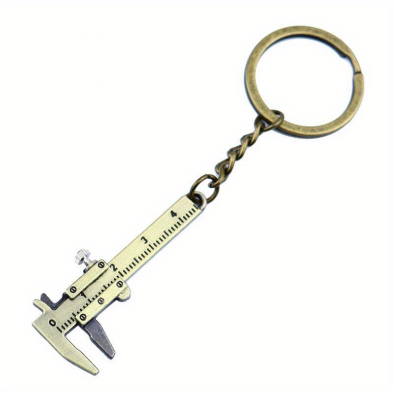 Portable Mini Caliper Tools Key Ring Alloy Vernier Caliper - Temu ...