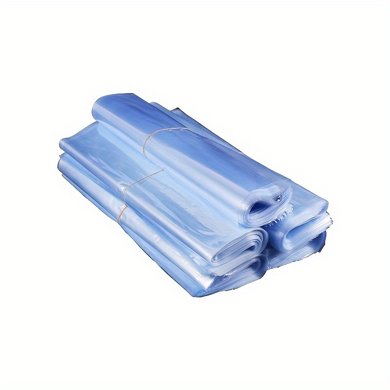 50pcs PVC Heat Shrink Bag Dustproof Anti-oxidation Hot Sealing Film Home  Shoe Storage Bags Transparent Sealing Film