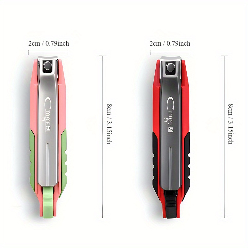 Anti Splash Nail Cutter for Home and Outdoor Use