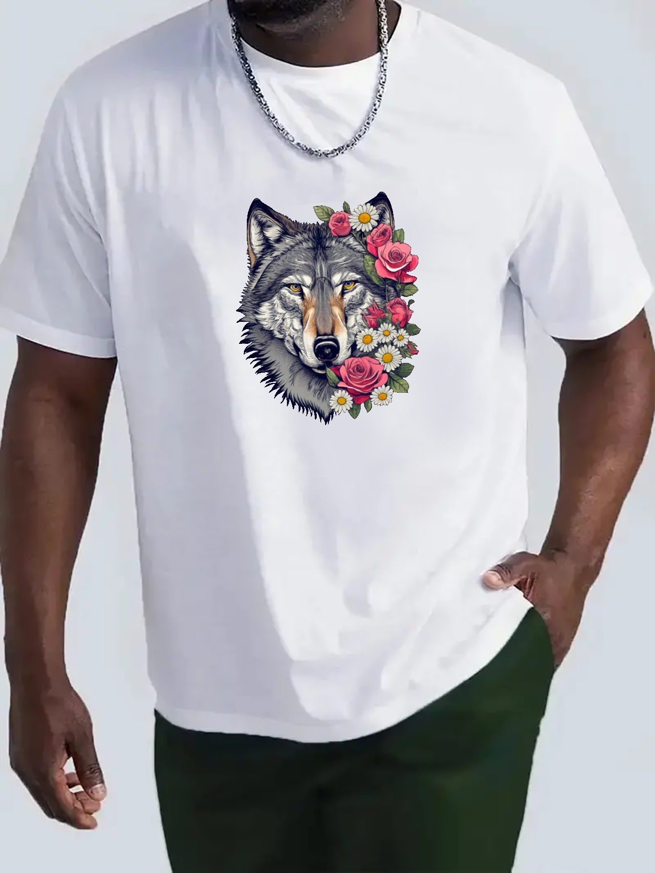 Playeras con cheap rosas para hombre