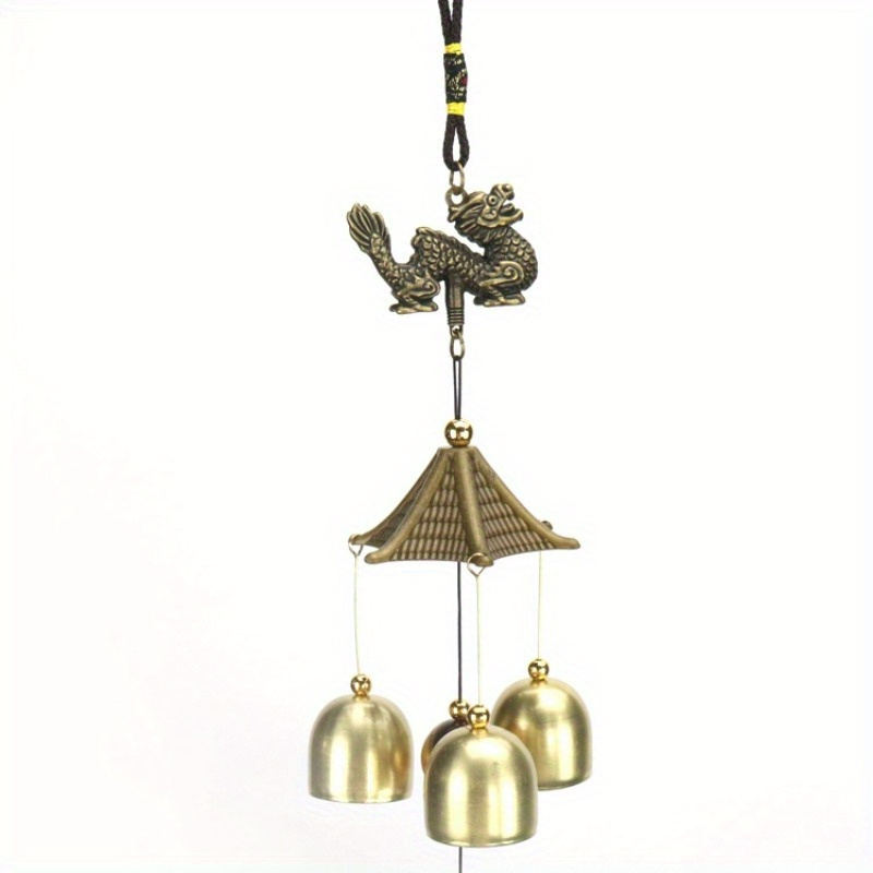 Brass Wind Chime String with Elephant - VD Importers Inc.