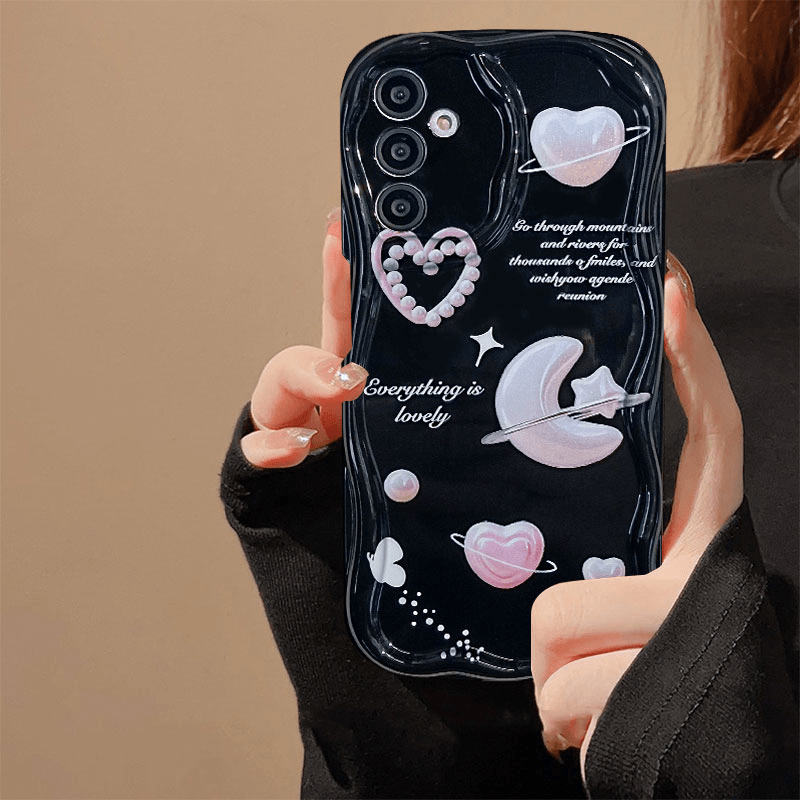 Funda Samsung A54 5G/A14 A34 A04S/A24/A13 A03 Core/A04/A04E Astronauta  Stand Phone Case YHY Pang Jing