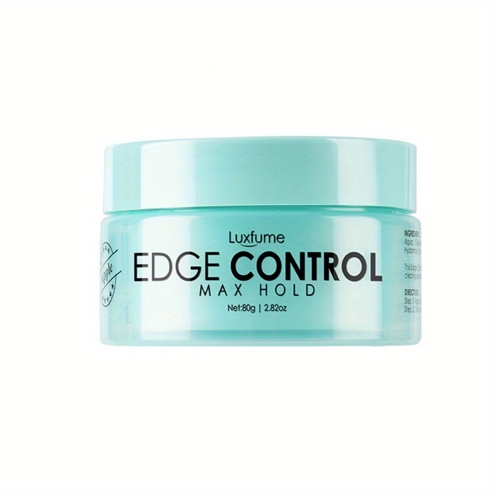 Edge Control Hair Gel, Braiding Gel, Extra Hold Not-greasy Edge Tamer  Shaping Gel, Long Lasting Hair Style Fixing Gel For Cornrows Twists And Locs