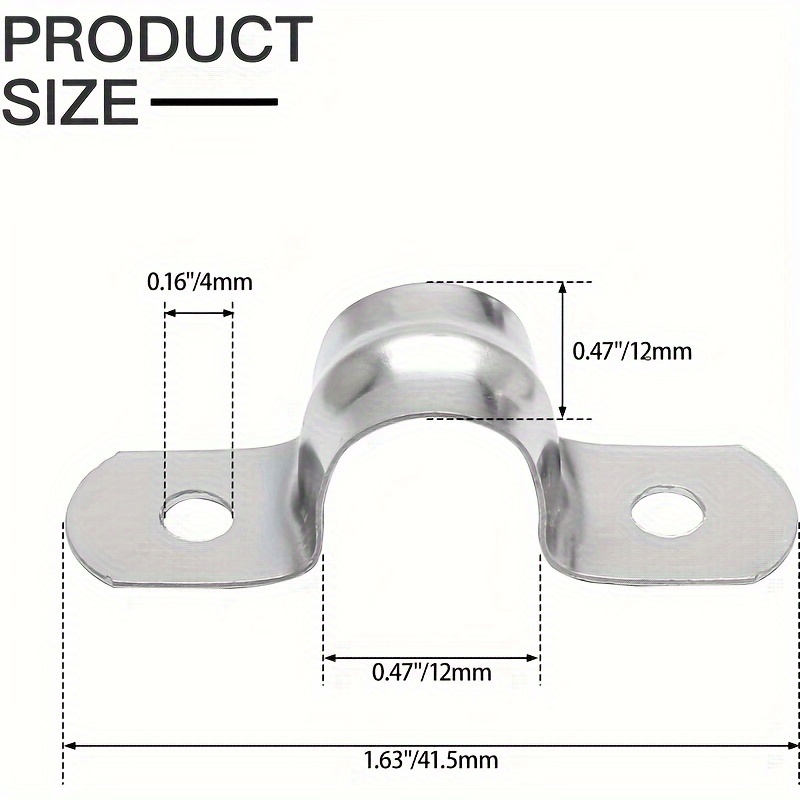 Pipe on sale strap bracket