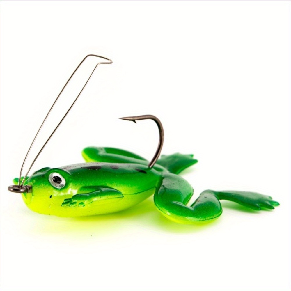 Rubber Frog Soft Fishing Lures Crankbait Tackle Frogs - Temu