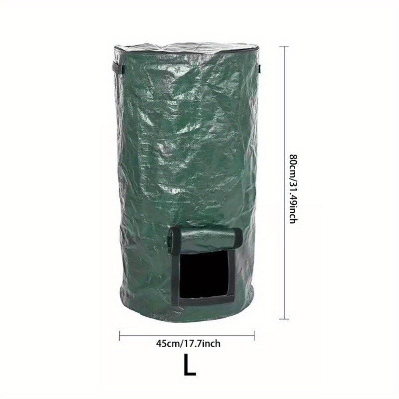 1/2 Bags Outdoor Compost Box Reusable Garbage Bag Self made Temu