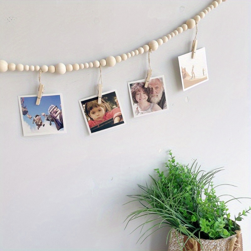 Macrame Polaroid hanger macrame photo hanger Polaroid photo hanger Polaroid  display hanger macrame photo frame valentines gift -  Italia