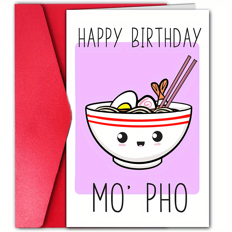 

1pc Funny Birthday Card, Creative Birthday Greeting Card, Gift For Friends, Brothers, Sisters, Men And Women