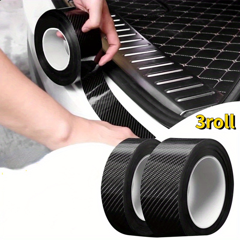 3d Carbon Fiber Vinyl Car Wrap Sheet Roll Film Car Stickers - Temu