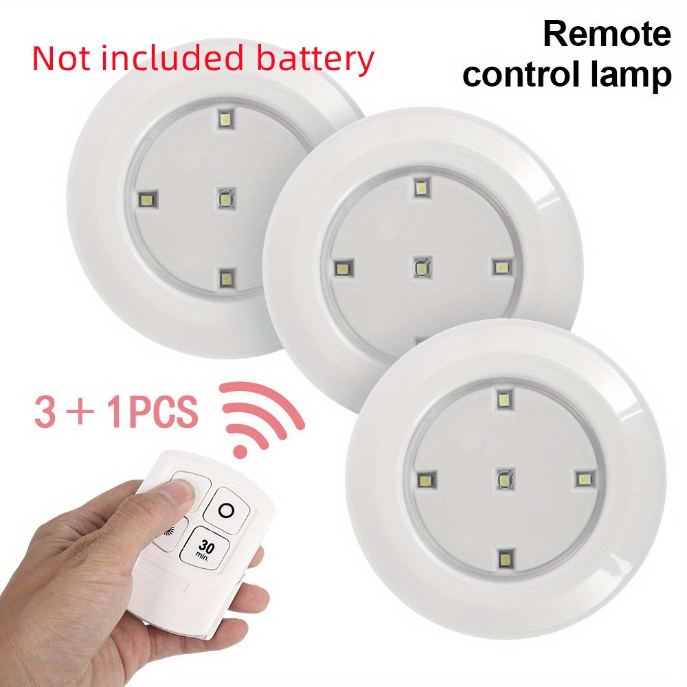 up your home with wireless led   lights remote control without battery needed details 0