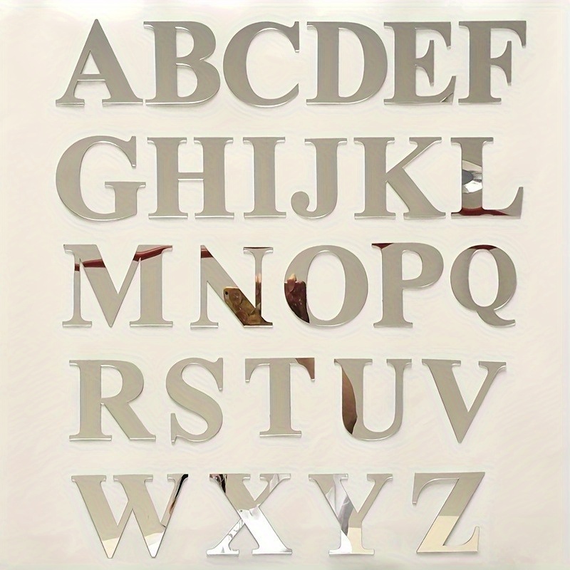 Wooden Letters Used For Art And Crafts Uppercase Letters - Temu