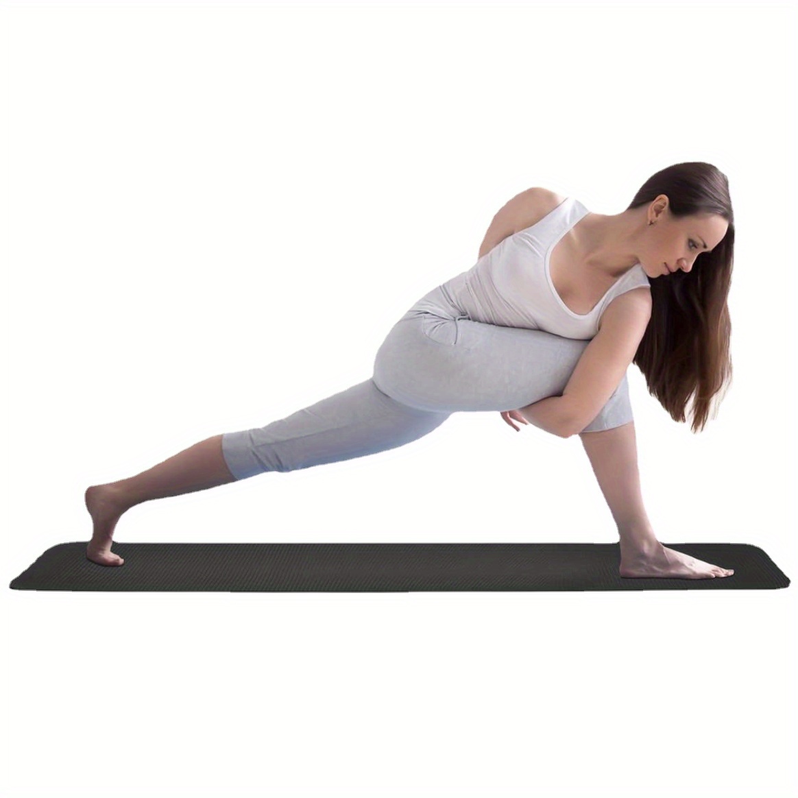 High Density Non slip Yoga Mat Extra Thick Soft Fitness Mat - Temu