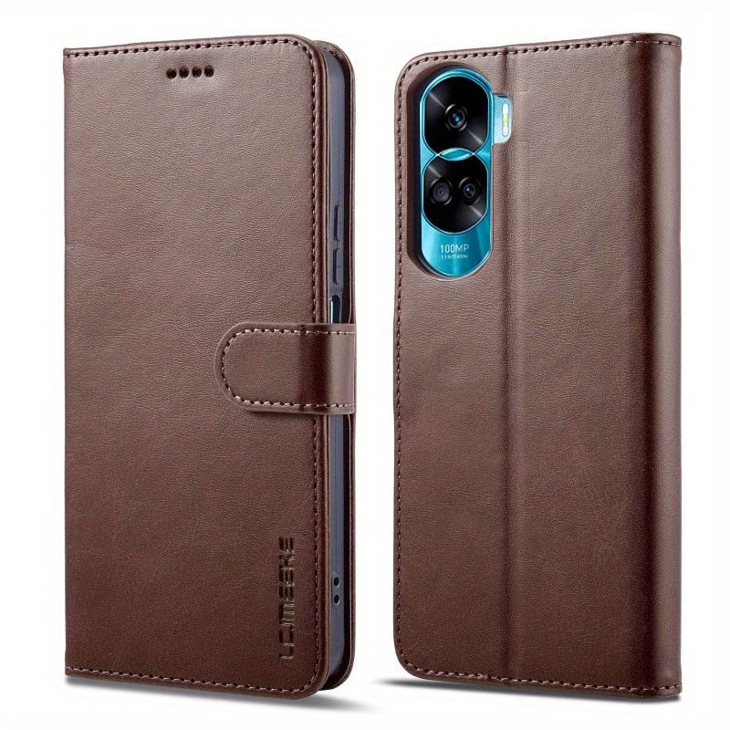 Acquista Custodia morbida in pelle a portafoglio antidetonante per custodie magnetiche da uomo HUAWEI HONOR 50 Lite / 50 / 50Lite in Italia a partire da 3.67