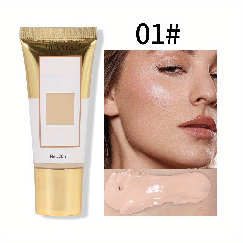 Long lasting Concealer Liquid Foundation Matte Finish - Temu